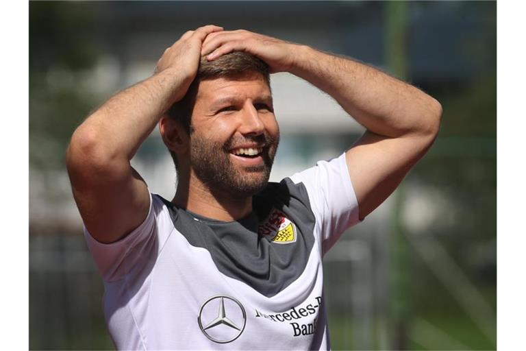 Thomas Hitzlsperger, Vorstandsvorsitzender des VfB Stuttgart. Foto: Karl-Josef Hildenbrand/dpa/Archivbild