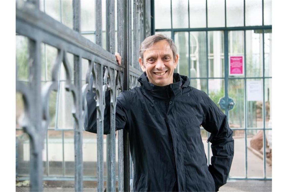 Thomas Kölpin, Direktor der Stuttgarter Wilhelma, aufgenommen im Zoo. Foto: Sebastian Gollnow/dpa/Archivbild