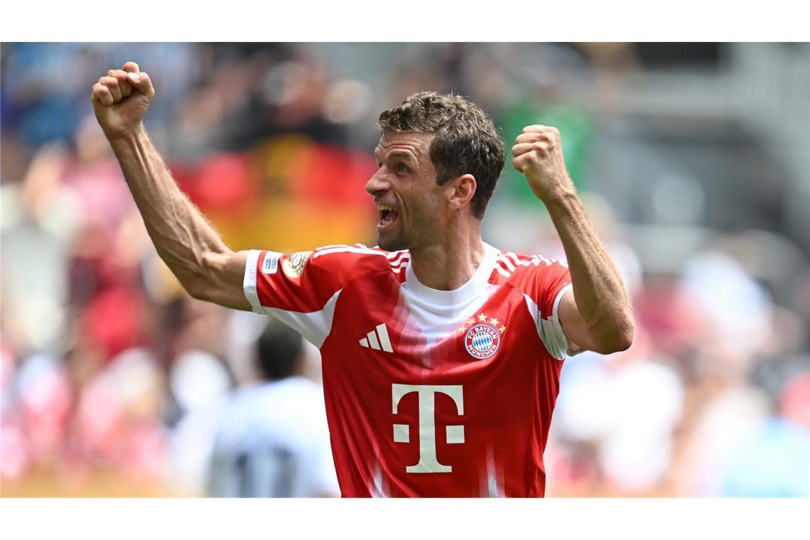 Musialas Comeback-Show und weitere "schöne Geschichten" Thomas Müller beginnt seine Abschiedstour als Bayern-Spieler mit den Pflichtspieltoren 249 und 250.