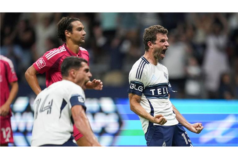Thomas Müller traf per Elfmeter zum 3:2-Sieg.