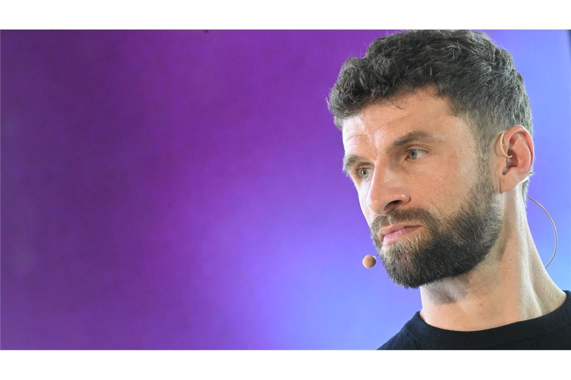 Thomas Müller verteidigt seinen Auftritt als TV-Experte mit Jürgen Klopp. (Archiv)