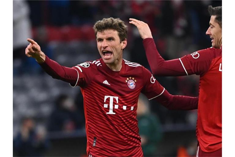 Thomas Müller will seinen Vertrag beim FC Bayern verlängern. Foto: Sven Hoppe/dpa