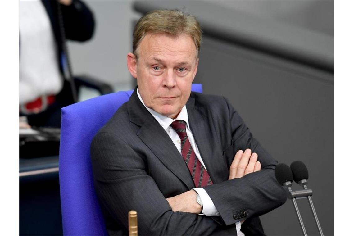 Thomas Oppermann sitzt seit 2019 dem Ethikkomitee des Deutschen Fußball-Bundes vor. Foto: Britta Pedersen/zb/dpa