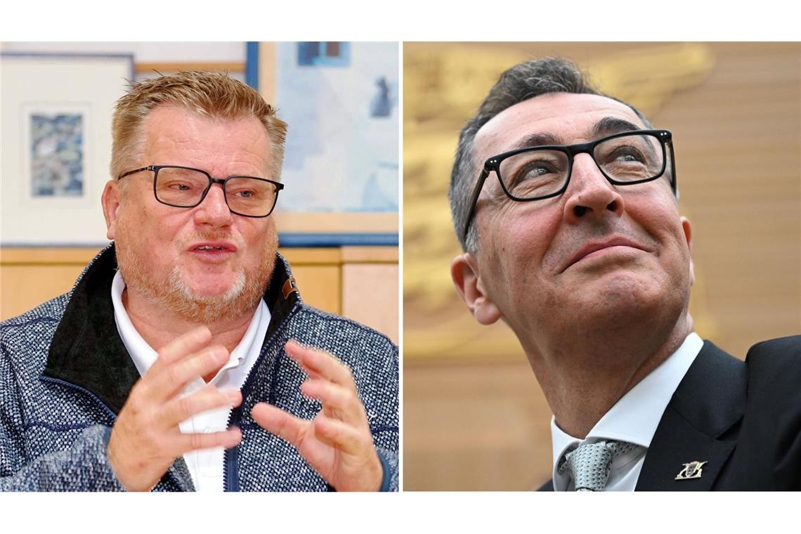 Thomas Schröder, Präsident des Deutschen Tierschutzbundes (links, Archivbild). Der Tierschutzbund hat ein Schreiben an Cem Özdemir geschickt.