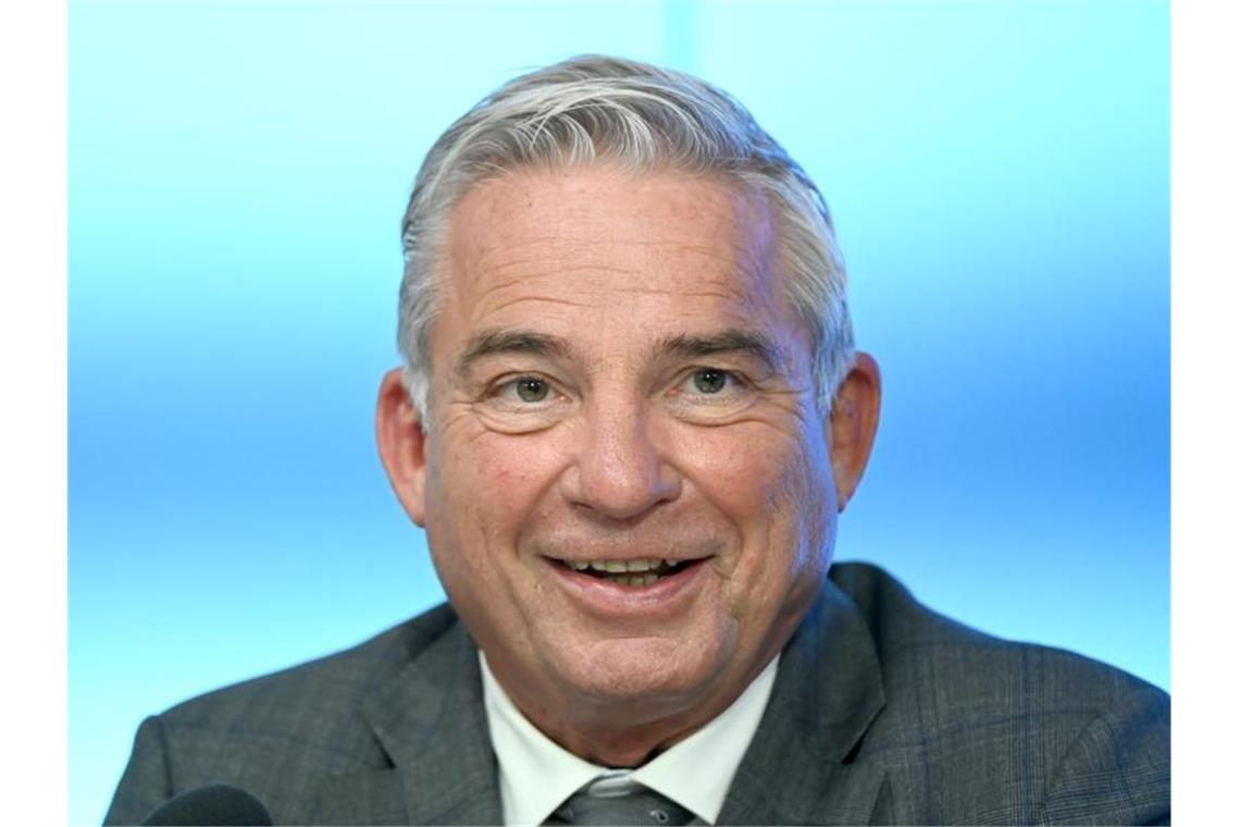 Thomas Strobl (CDU), Innenminister von Baden-Württemberg. Foto: Bernd Weissbrod/dpa