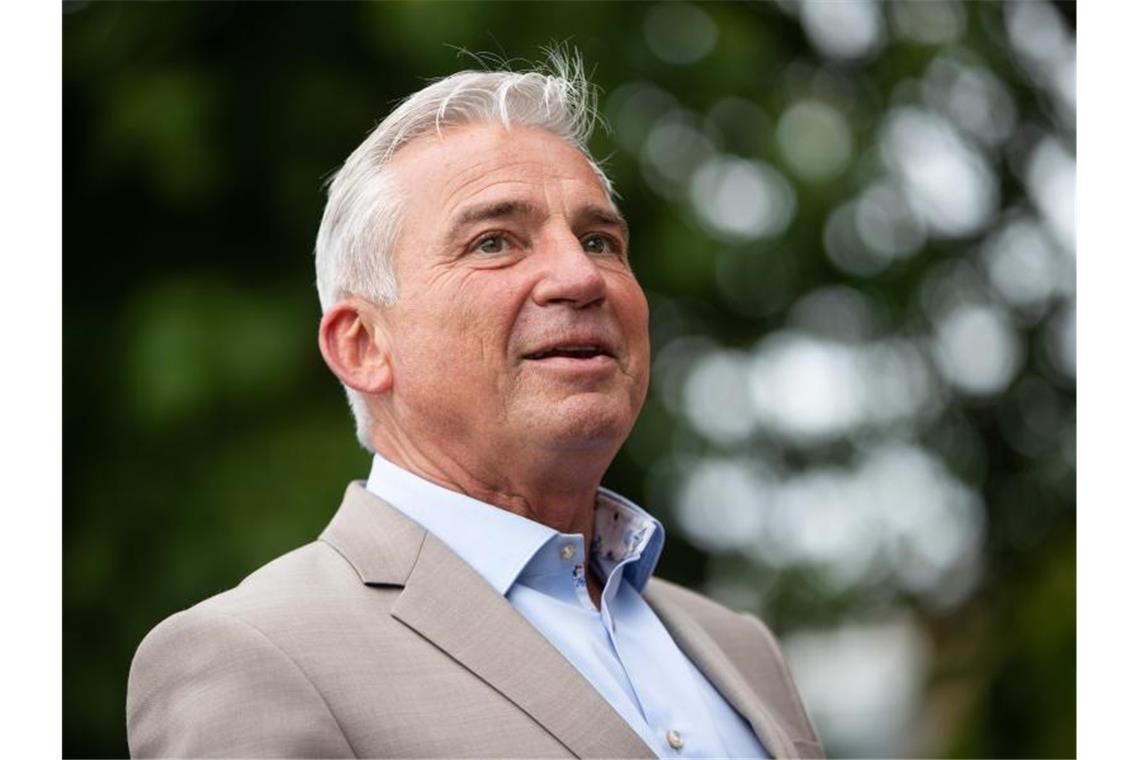 Extremisten im Angesicht der Pandemie Thomas Strobl (CDU), Innenminister von Baden-Württemberg. Foto: Christoph Schmidt/dpa/Archivbild