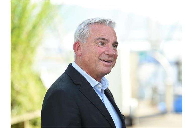 Thomas Strobl (CDU), Innenminister von Baden-Württemberg. Foto: Felix Kästle/Archivbild