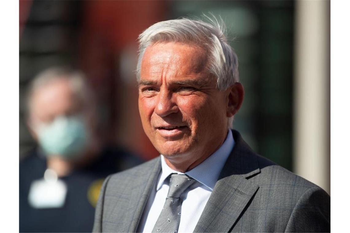 Strobl ruft zur Achtsamkeit auf: Virus ist noch unter uns Thomas Strobl (CDU), Innenminister von Baden-Württemberg. Foto: Marijan Murat/dpa/Archivbild