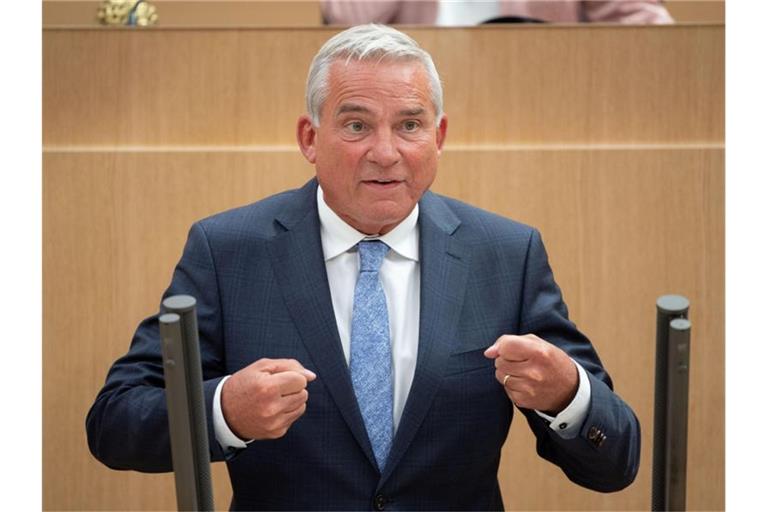 Thomas Strobl (CDU), Innenminister von Baden-Württemberg. Foto: Marijan Murat/dpa/Archivbild