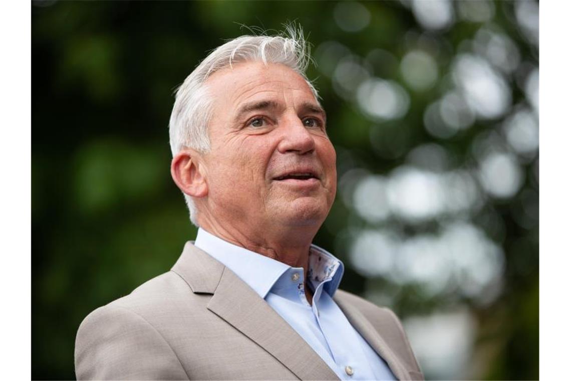 „Hoch zufrieden“: Strobl zieht nach EM positive Fan-Bilanz Thomas Strobl (CDU) spricht. Foto: Christoph Schmidt/dpa/Archivbild