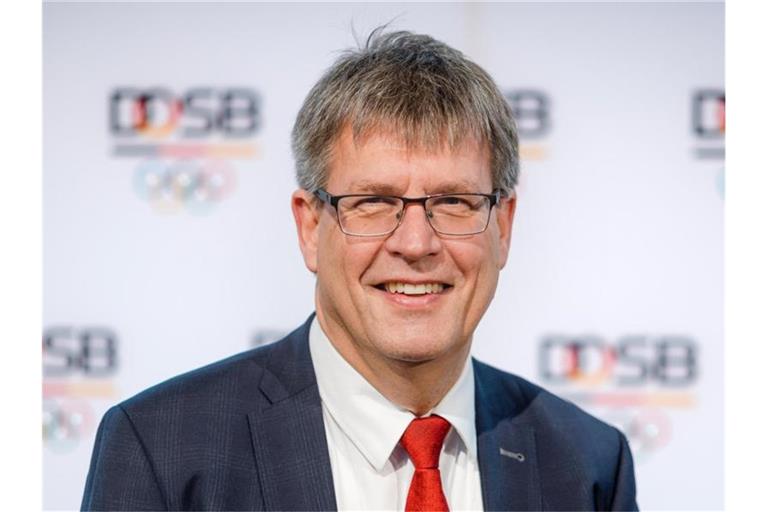 Thomas Weikert ist der Präsident des Deutschen Olympischen Sportbundes. Foto: Michael Reichel/PA/DOSB/dpa