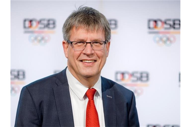 Thomas Weikert ist der Präsident des Deutschen Olympischen Sportbundes. Foto: Michael Reichel/PA/DOSB/dpa