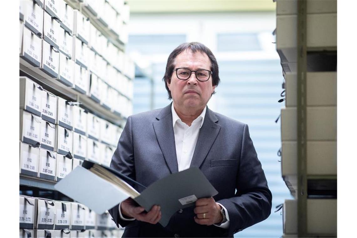 NS-Verbrechen: Aufarbeitung wird um Einsatzgruppen erweitert Thomas Will, Oberstaatsanwalt und Leiter der Bundesländer-übergreifenden Ermittlergruppe zur Aufklärung von NS-Verbrechen. Foto: Sebastian Gollnow/dpa/Archivbild