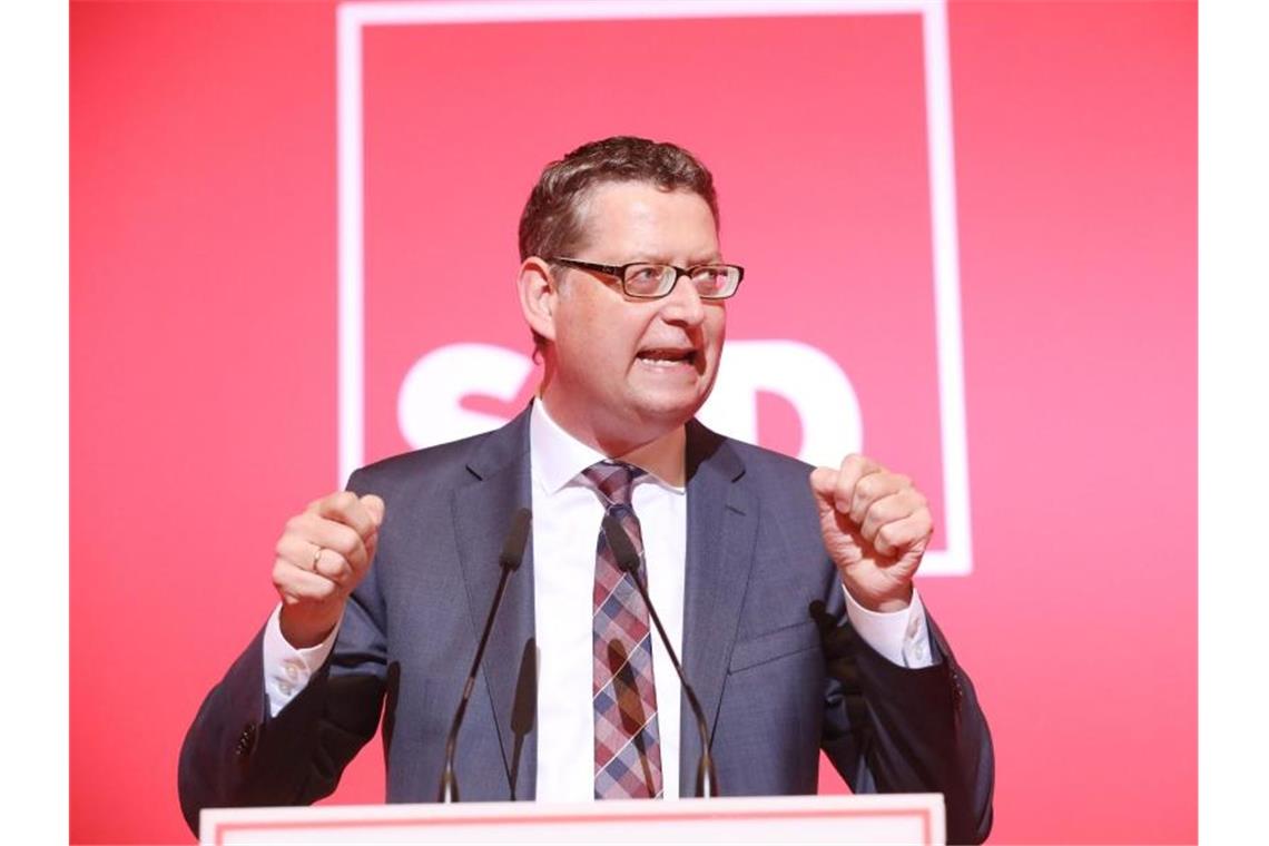 Thorsten Schäfer-Gümbel Mitte Juni bei einer SPD-Konferenz in Thüringen. Foto: Bodo Schackow
