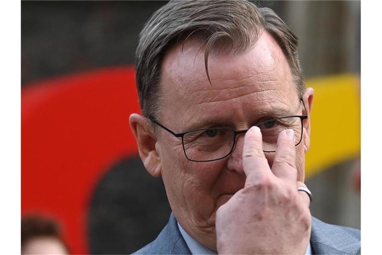 Thüringens Ministerpräsident Bodo Ramelow hat Ungeimpfte mit Misstrauen gegenüber mRNA-Impfstoffen dazu aufgerufen, den neu zugelassenen Novavax-Impfstoff zu nutzen. Foto: Hendrik Schmidt/dpa-Zentralbild/dpa