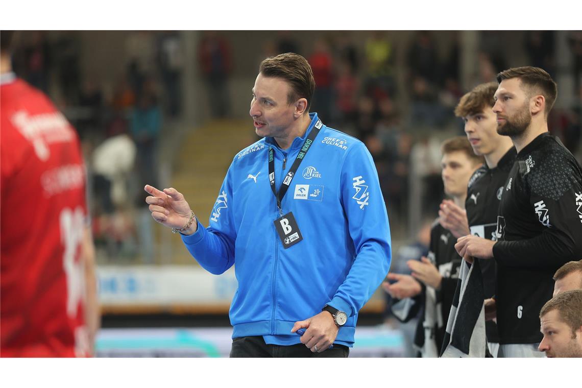 Lehrstunde für den Neuling vom Rekordmeister THW-Coach Filip Jicha konnte zufrieden sein.