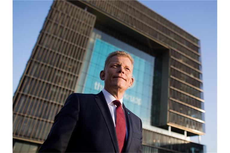 Thyssenkrupp-Chef Guido Kerkhoff will mit einem substanziellen Konzernumbau Geld für Zukunftsinvestitionen auftreiben. Foto: Rolf Vennenbernd