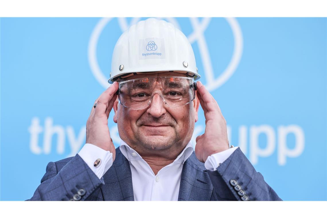 Thyssenkrupp-Vorstandschef Miguel López