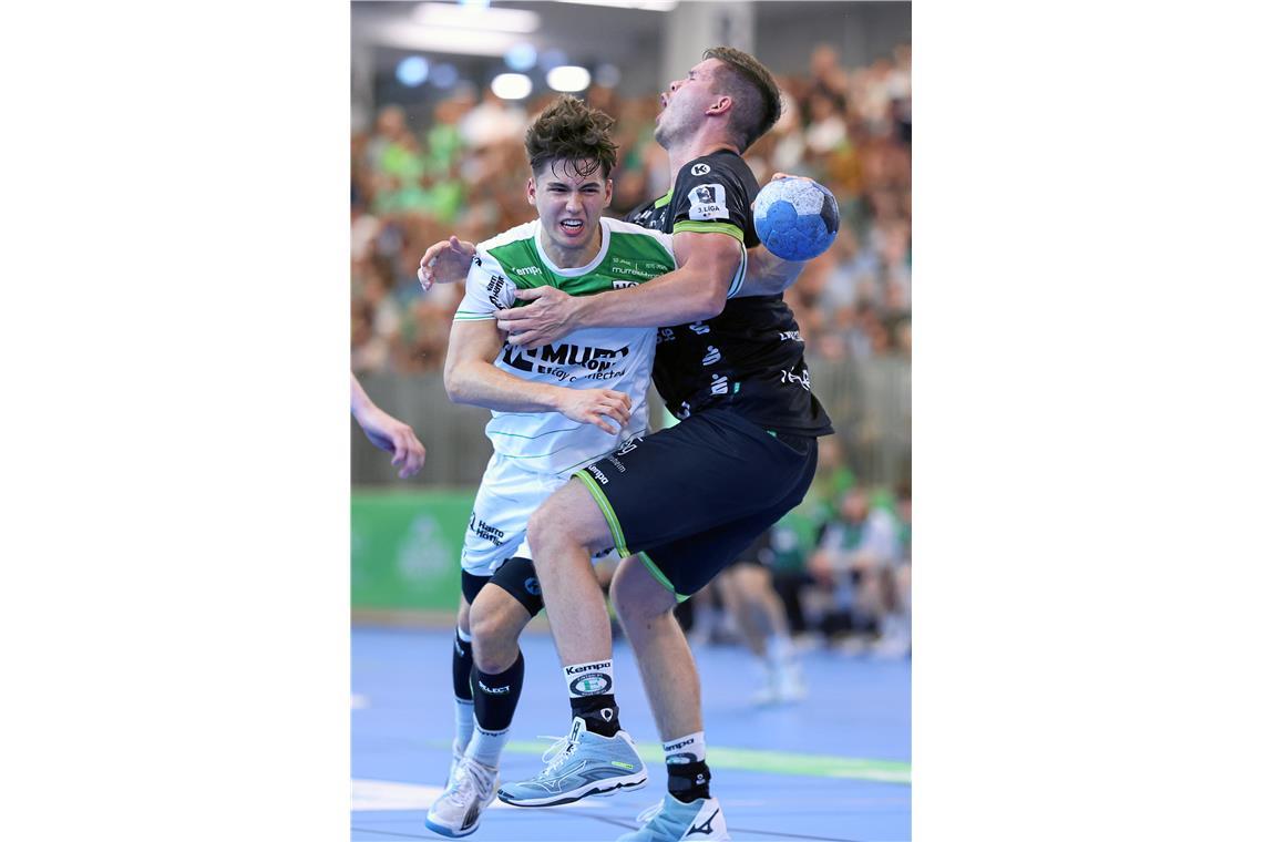 Tim Goßner // Handball, Aufstiegsrunde Männer HC Oppenweiler/Backnang vs HC Eint...
