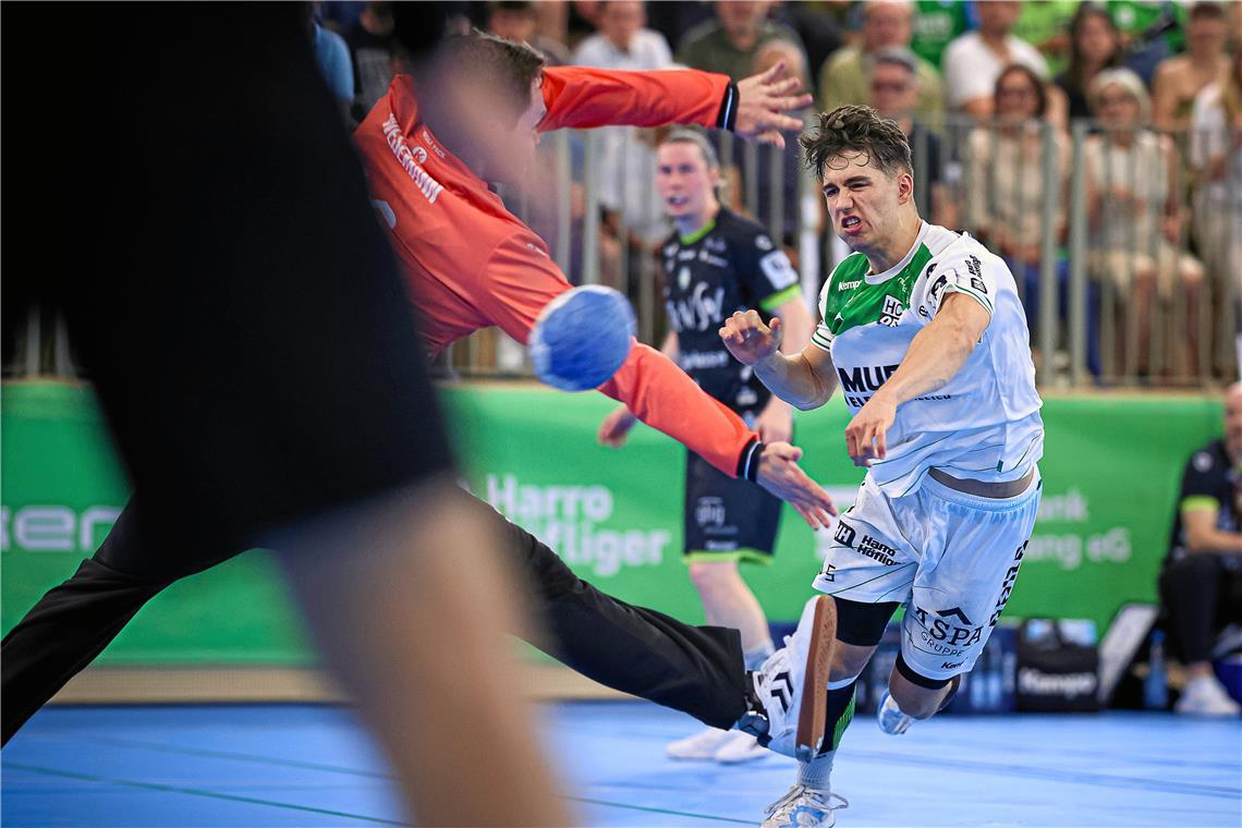Tim Goßner // Handball, Aufstiegsrunde Männer HC Oppenweiler/Backnang vs HC Eint...