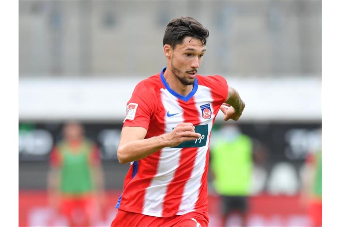 Auch Kleindienst vor Wechsel von Heidenheim nach Gent Tim Kleindienst. Foto: Sebastian Widmann/Getty Images Europe/Pool/dpa/Archivbild