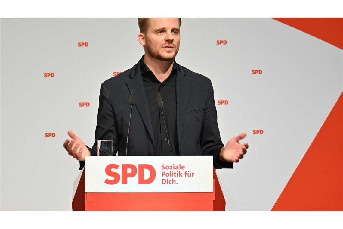 SPD-Linker Klüssendorf soll neuer Generalsekretär werden TIm Klüssendorf soll neuer Generalsekretär der SPD werden. (Archivbild)