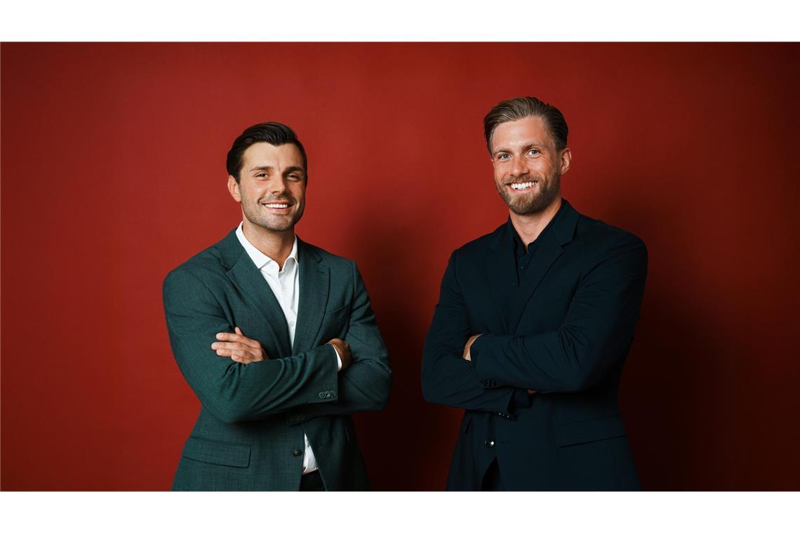 Tim (l.) und Sebastian sind die neuen Bachelors.