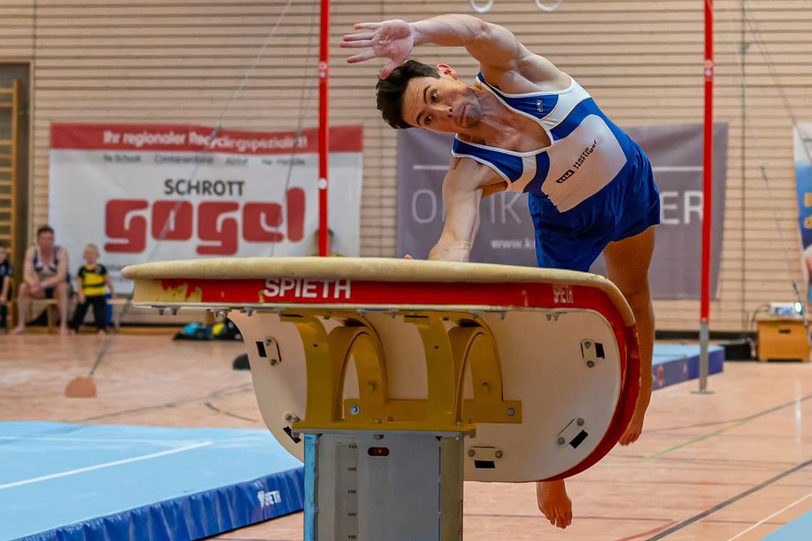 TSG Backnang ohne Chance beim Aufstiegskandidaten Timo Bölcke hat im Allgäu vier der insgesamt nur acht Punkte für die TSG Backnang ergattert. Foto: Chris Cocks