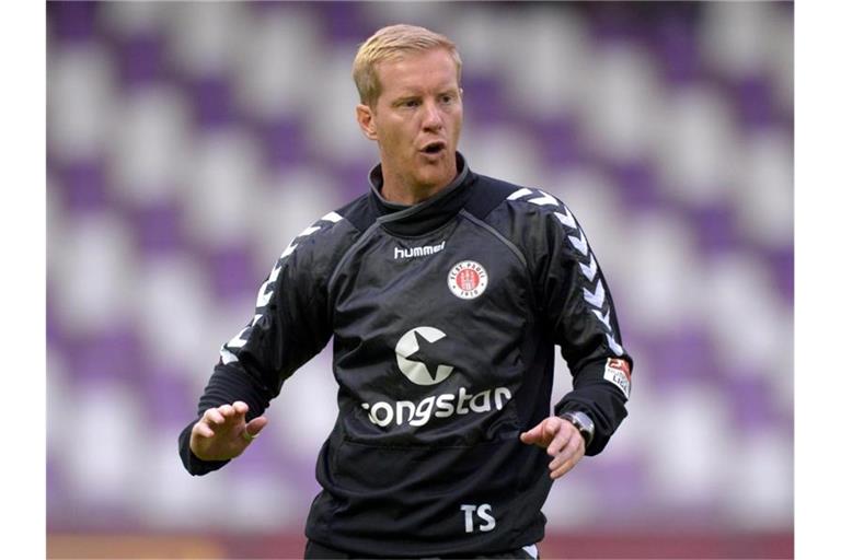 Timo Schultz ist der neue Cheftrainer des FC St. Pauli. Foto: Thomas Eisenhuth/dpa-Zentralbild/dpa