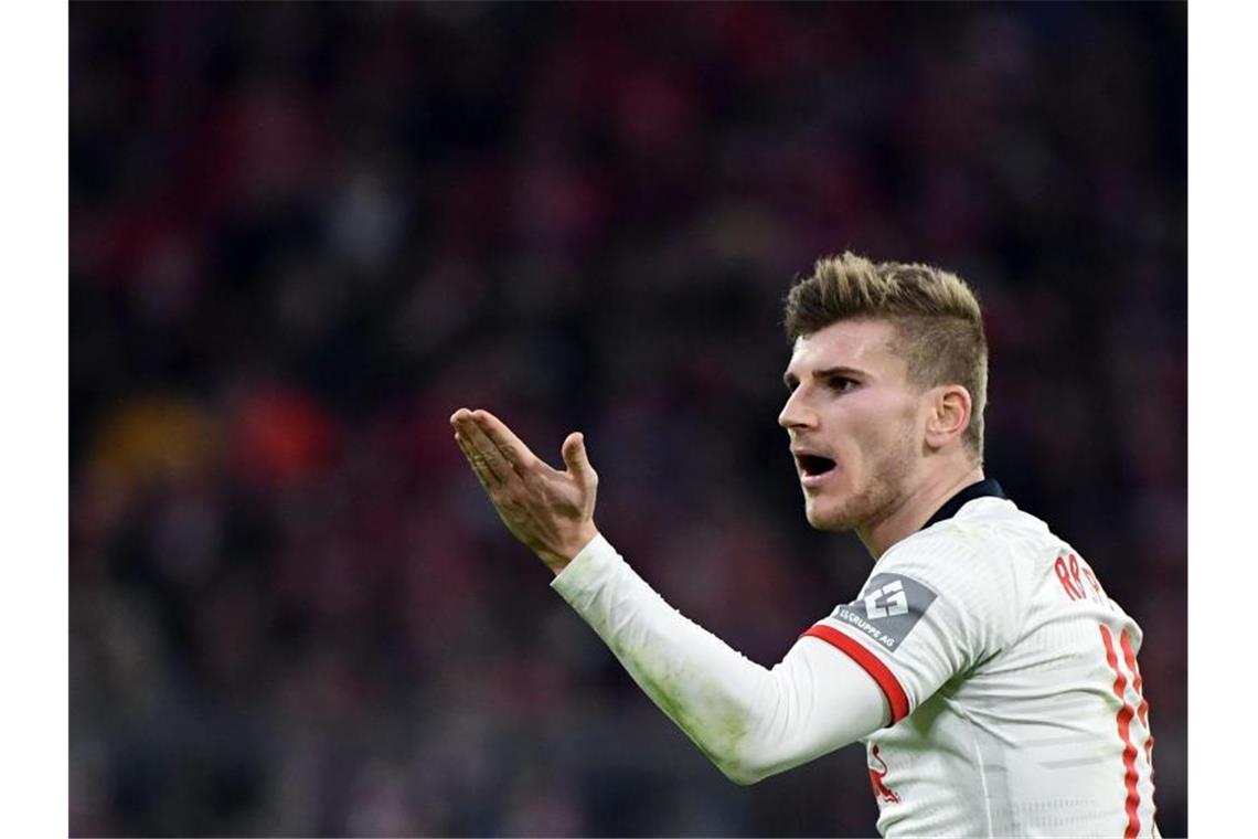 Timo Werner wird mit dem FC Liverpool in Verbindung gebracht. Foto: Matthias Balk/dpa