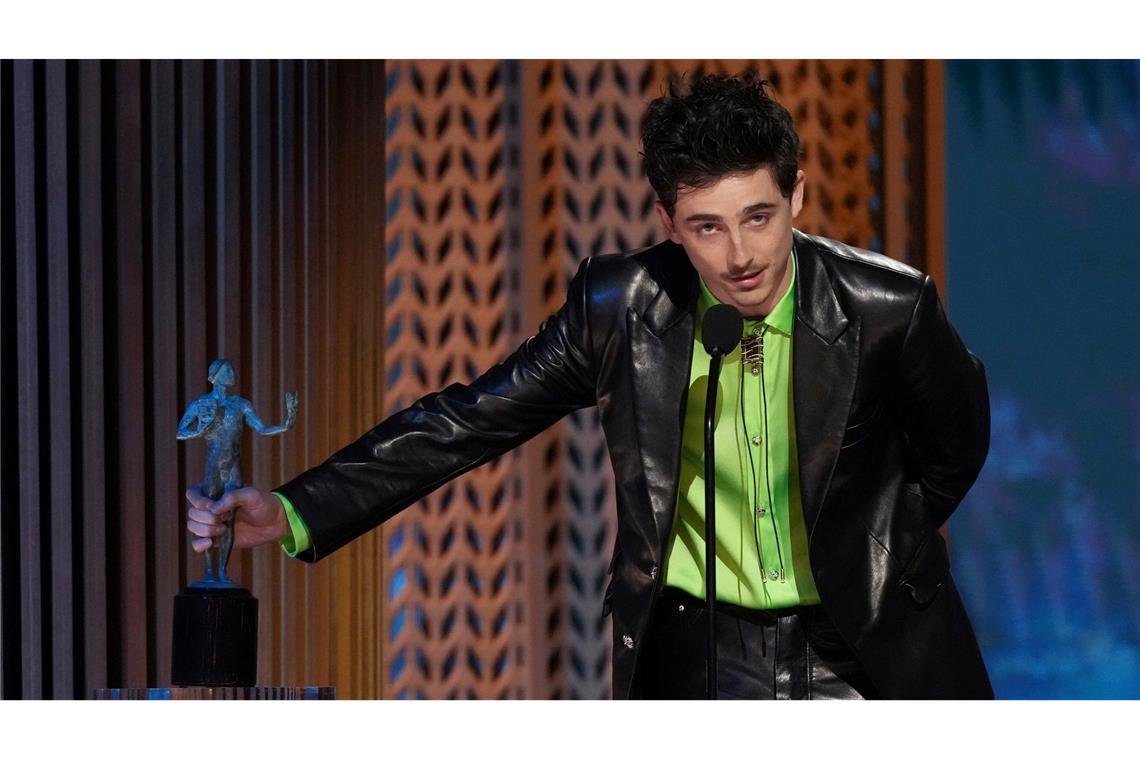 Demi Moore und Timothée Chalamet gewinnen Schauspielpreise