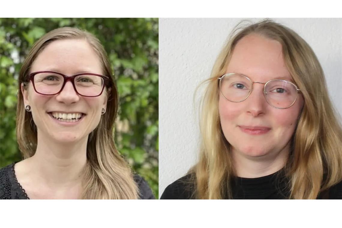 Tina Czada (links) und Julia Braun von der Arbeitsstelle „Sprache in Südwestdeutschland“ des Tübinger Ludwig-Uhland-Instituts für Empirische Kulturwissenschaft