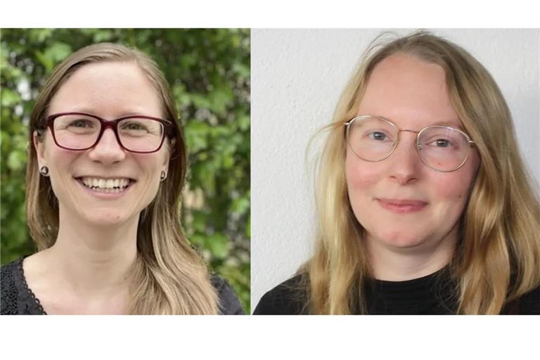 Tina Czada (links) und Julia Braun von der Arbeitsstelle „Sprache in Südwestdeutschland“ des Tübinger Ludwig-Uhland-Instituts für Empirische Kulturwissenschaft