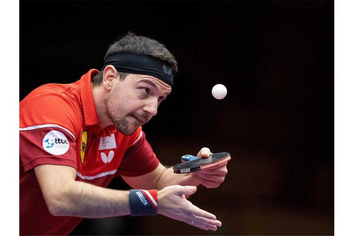 Tischtennis-Ass Timo Boll nimmt zum fünften Mal an Olympischen Spielen teil. Foto: Marius Becker/dpa