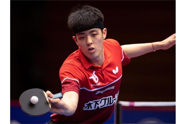 Tischtennis-Nationalspieler Dang Qiu wechselt zu Borussia Düsseldorf. Foto: Marius Becker/dpa/Archivbild