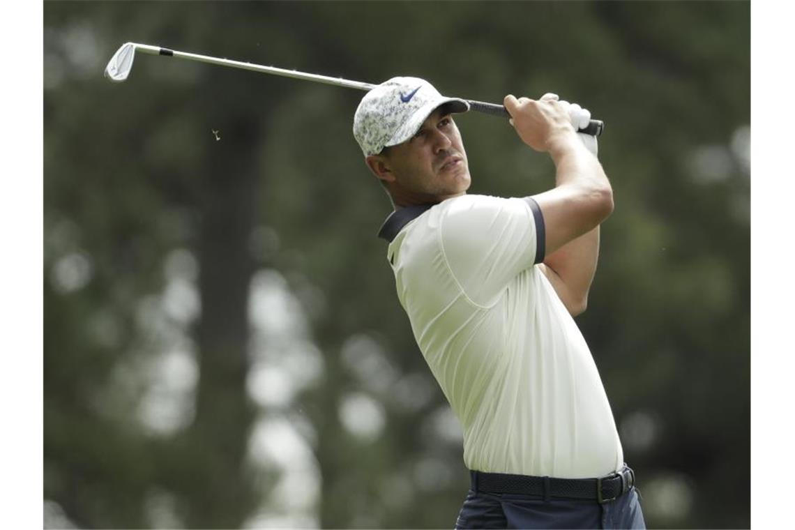 Die vier Majors - die wichtigsten Golf-Turniere des Jahres Titelverteidiger beim PGA Championship: Brooks Koepka. Foto: Chris Carlson/AP