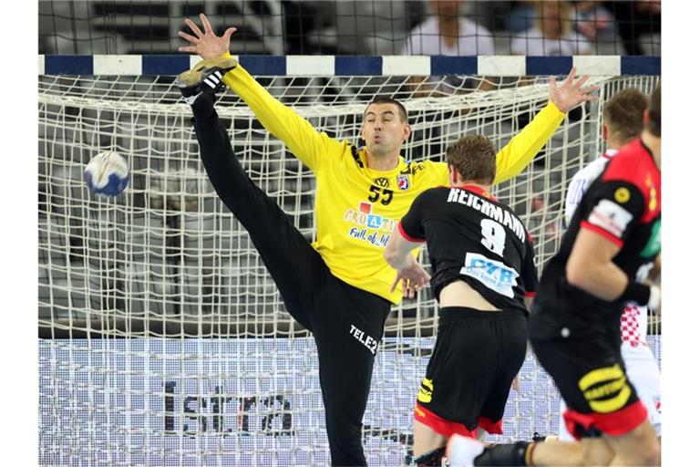 Tobias Reichmann steuerte fünf Treffer zum deutschen Testspielsieg in Kroatien bei. Foto: Damir SENCAR/HINA/dpa