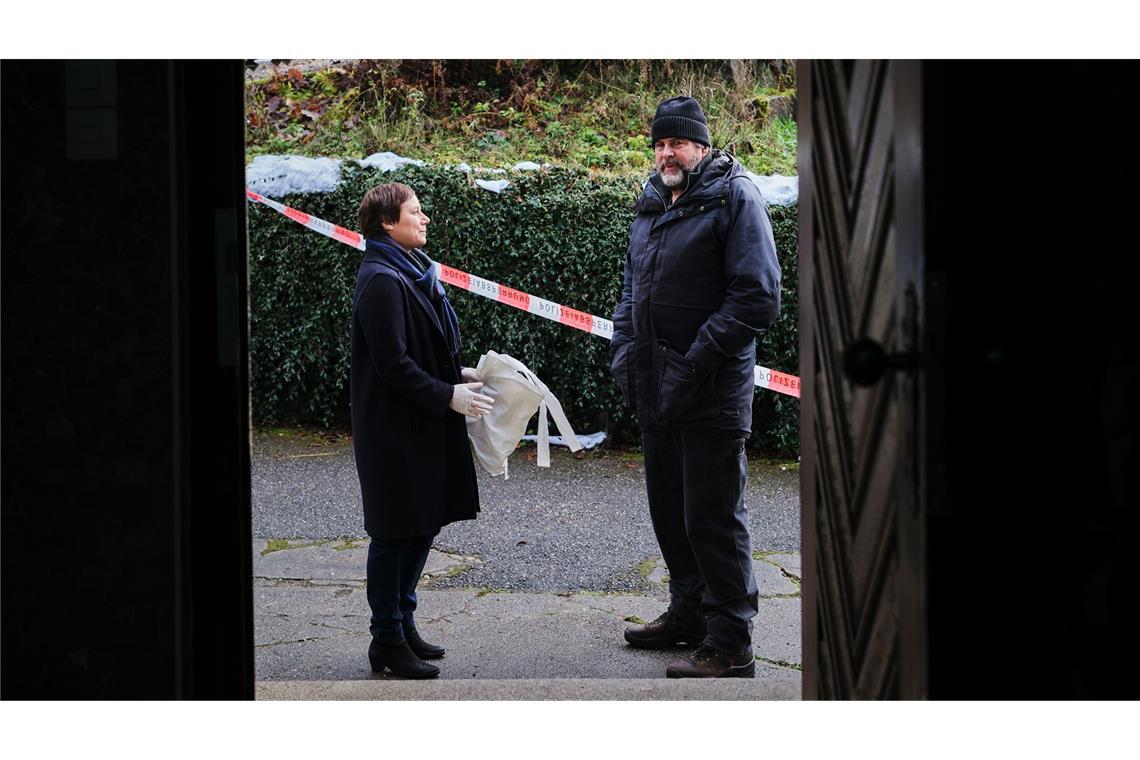 Tobler (Eva Löbau) und Berg (Hans-Jochen Wagner) verstehen sich wieder besser.