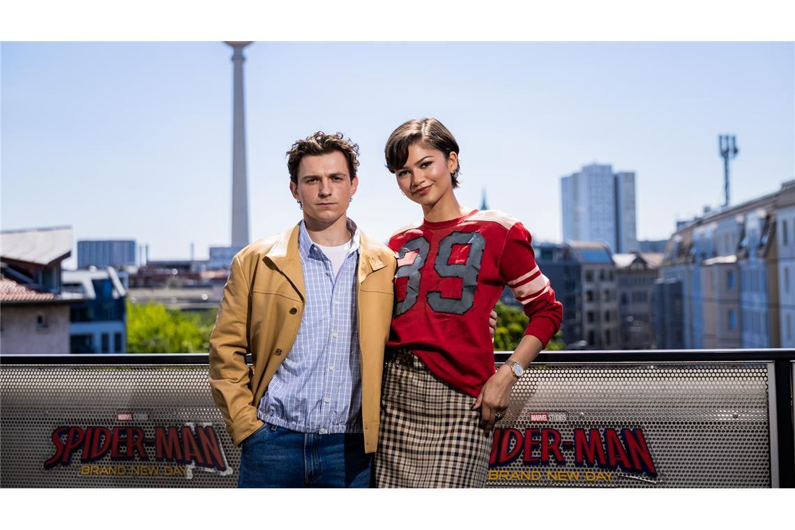 Tom Holland und Zendaya kamen für ein Fanevent nach Berlin.