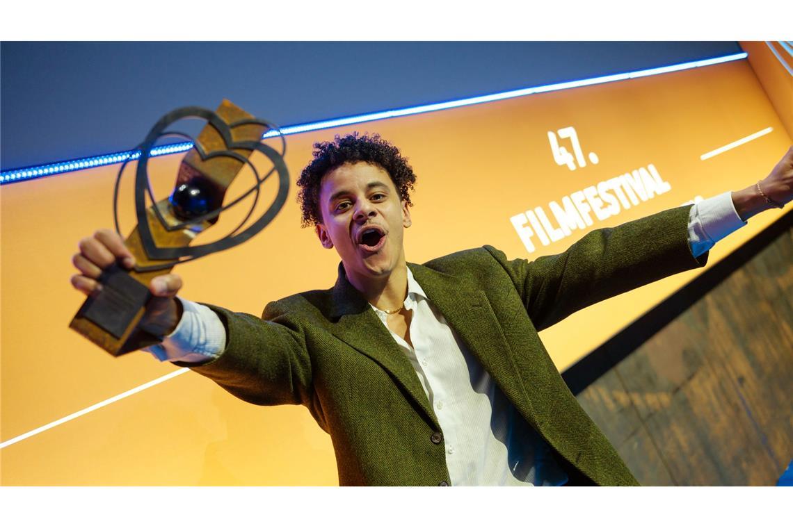 Tommes Diallo wurde für seine Rolle in "Champions und Wir" mit dem Preis für den besten Schauspielnachwuchs ausgezeichnet.