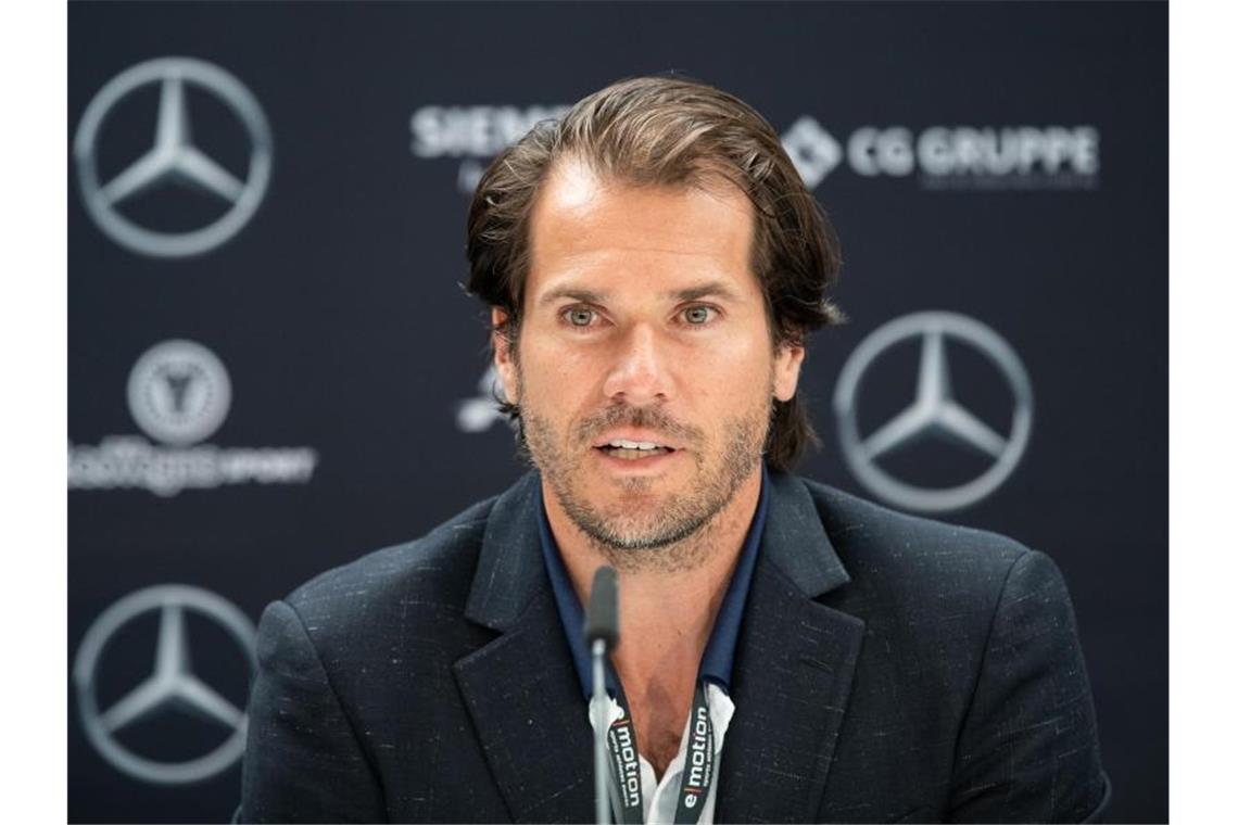 Tommy Haas, ehemaliger Tennisprofi aus Deutschland, nimmt an einer Pressekonferenz teil. Foto: Silas Stein