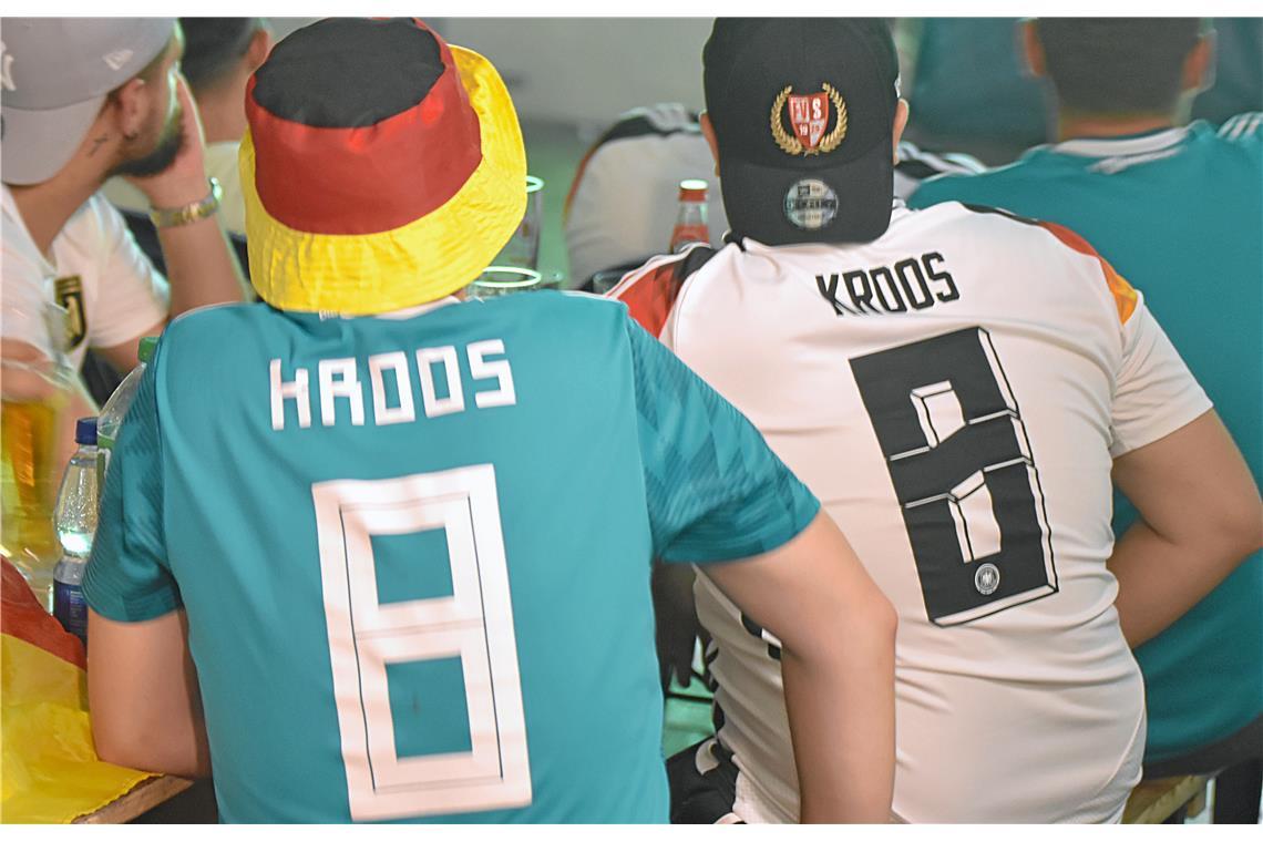 Toni Kroos Fans beim FV Sulzbach.