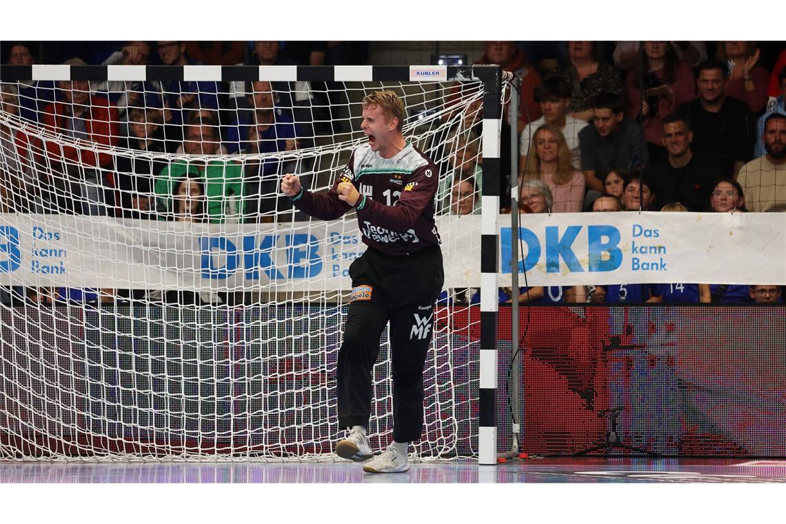 Top Leistung: Frisch-Auf-Keeper Kristian Saeveras.