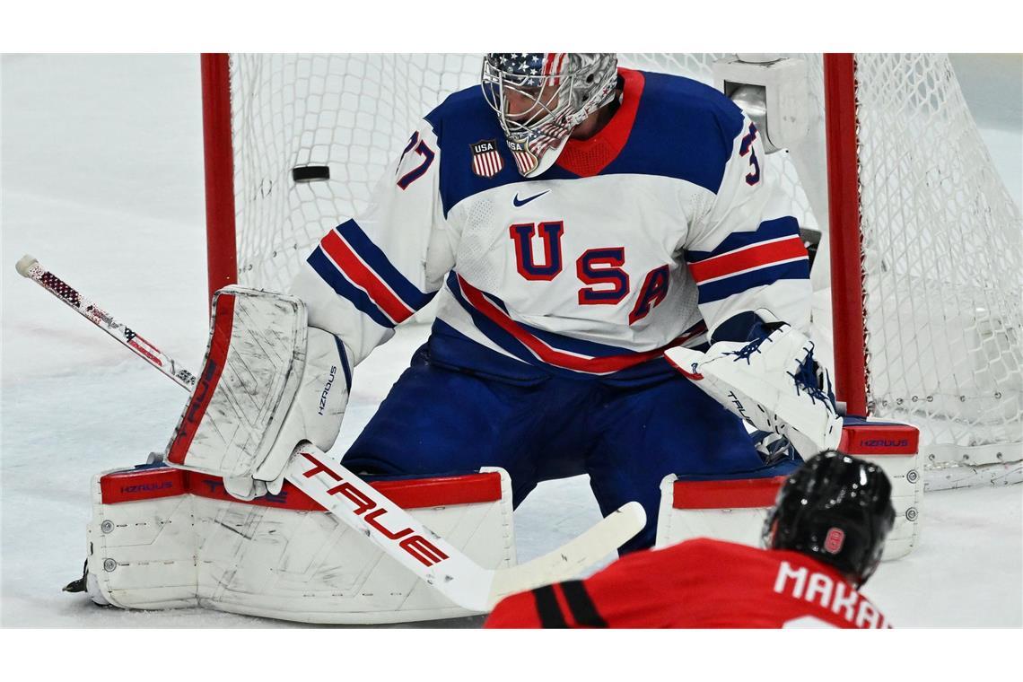 Torhüter Hellebuyck war der überragende Mann im US-Team.