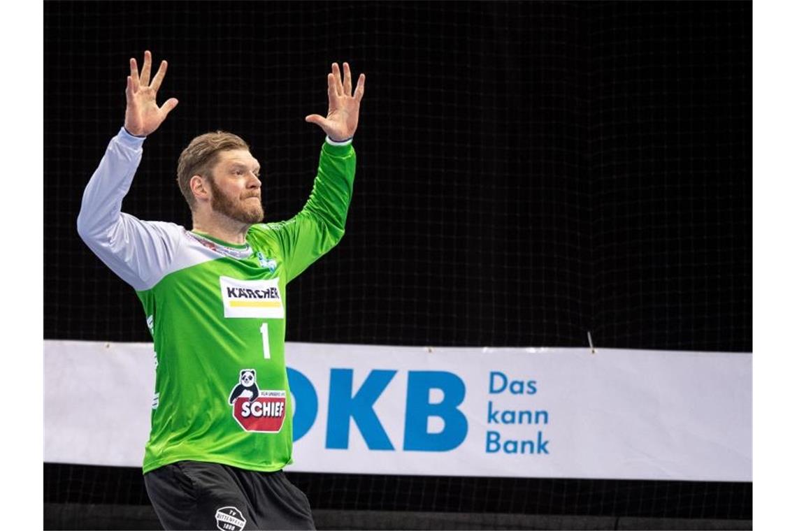 Torhüter-Oldie Bitter: Comeback im Handball-Nationalteam Torhüter Johannes Bitter kehrt in den DHB-Kader zurück. Foto: Fabian Sommer/dpa
