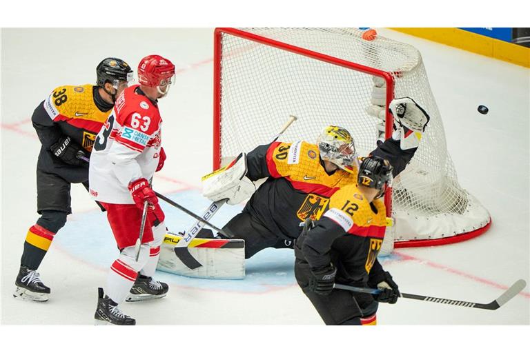 Torhüter Philipp Grubauer überzeugt gegen Dänemark.