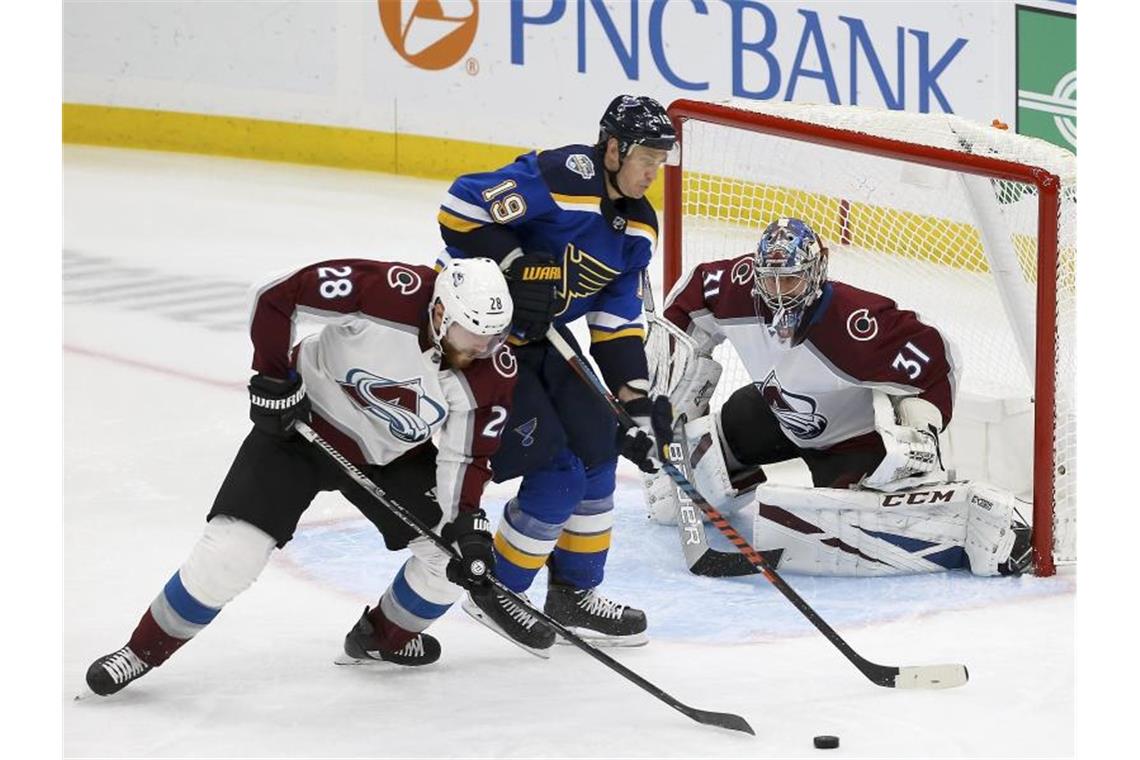 Torhüter Philipp Grubauer verlor mit Colorado Avalanche. Foto: Scott Kane/AP/dpa