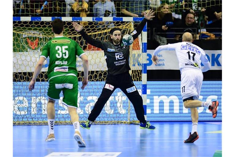 Torhüter Silvio Heinevetter steht wieder im DHB-Aufgebot. Foto: Soeren Stache/dpa-Zentralbild/dpa