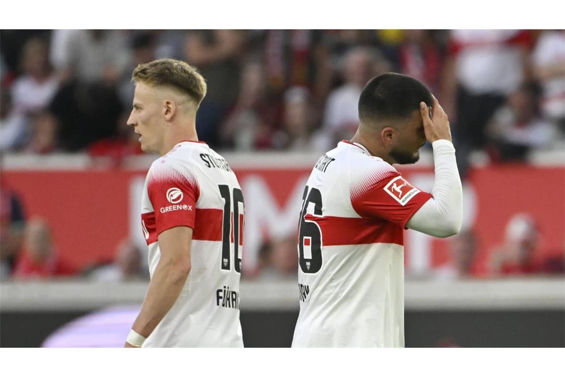 Torlos ging es für den VfB und den BVB in die Halbzeitpause.