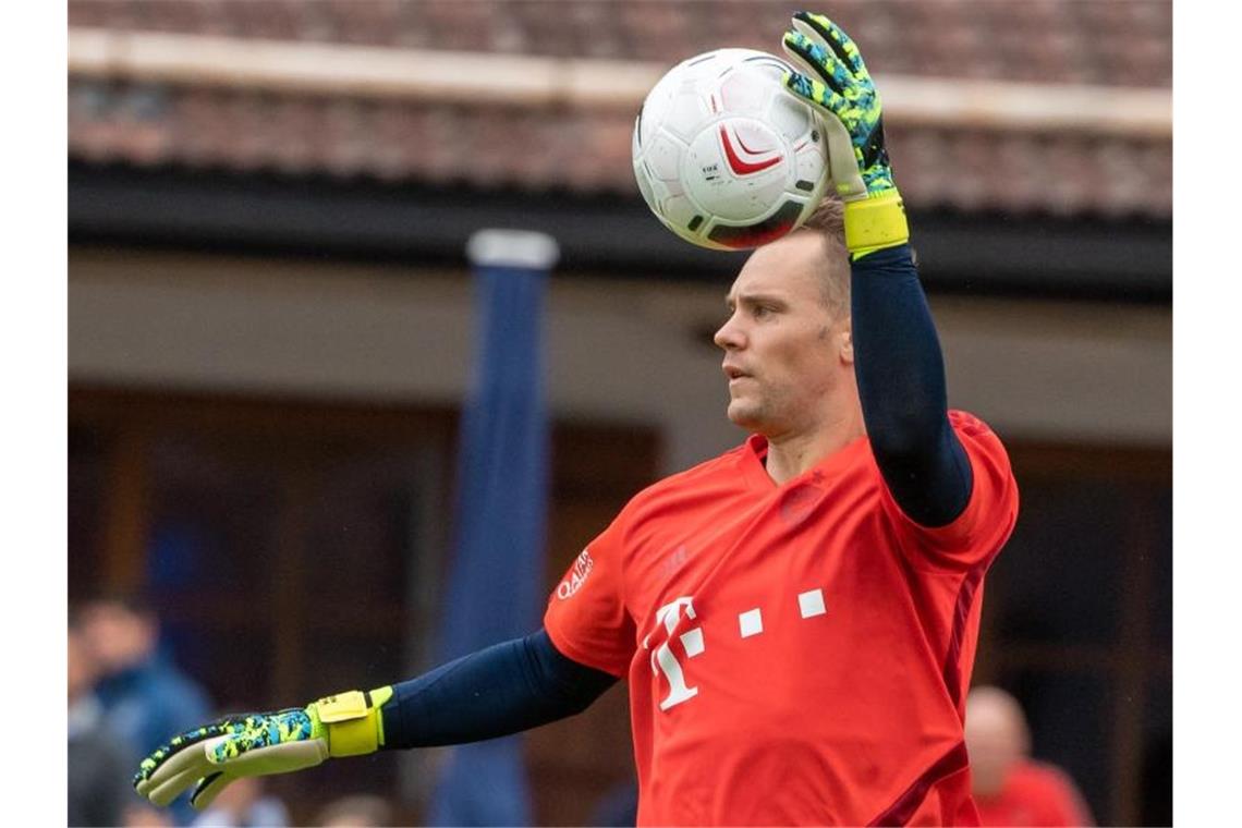 Torwart Manuel Neuer will mit dem FC Bayern wieder Meister werden. Foto: Peter Kneffel